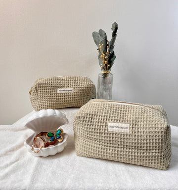 Trousse de toilette Vert Amande
