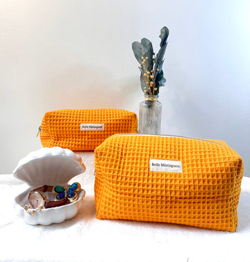 Trousse de toilette Moutarde