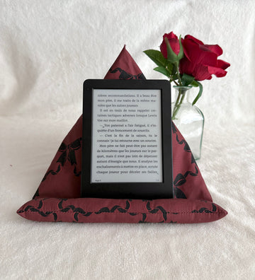 Coussin pour liseuse Blossom collaboration avec Lisa Blossom