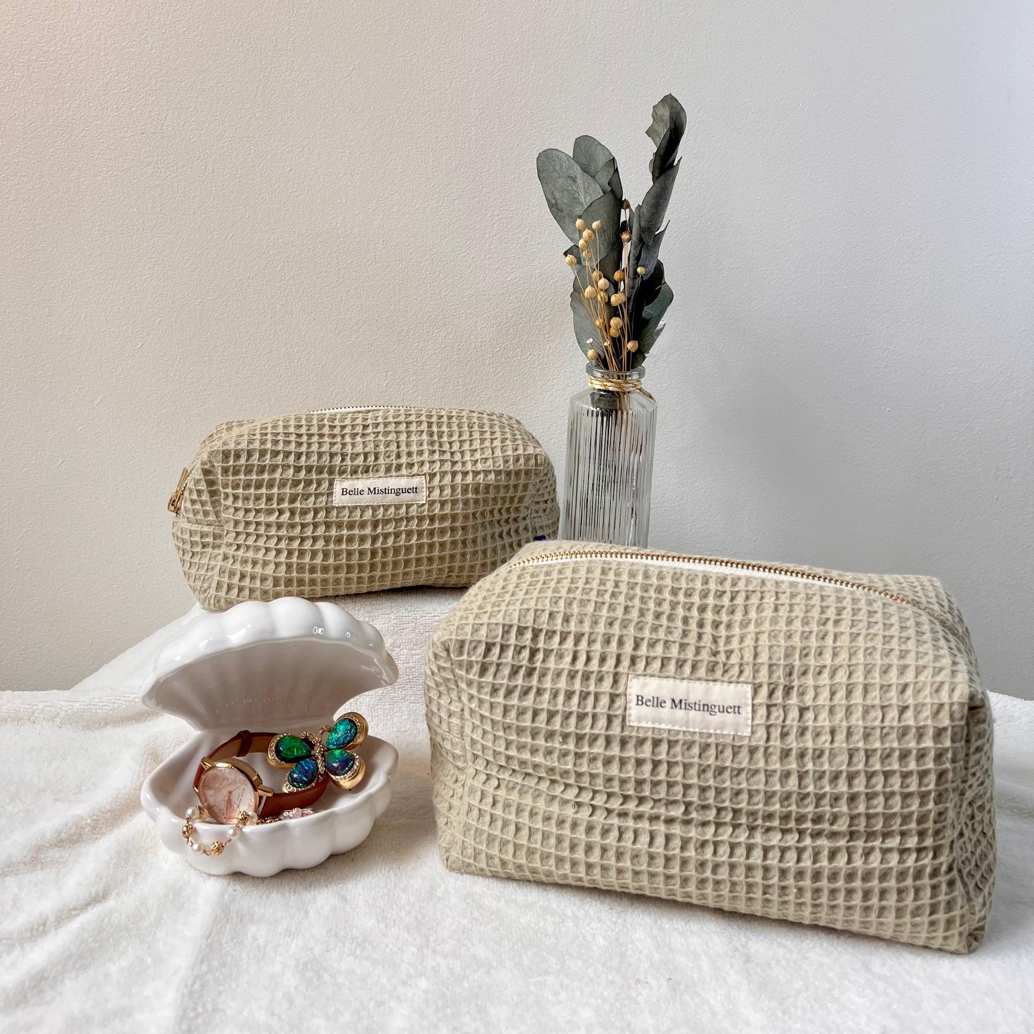 Trousse de toilette Vert Amande