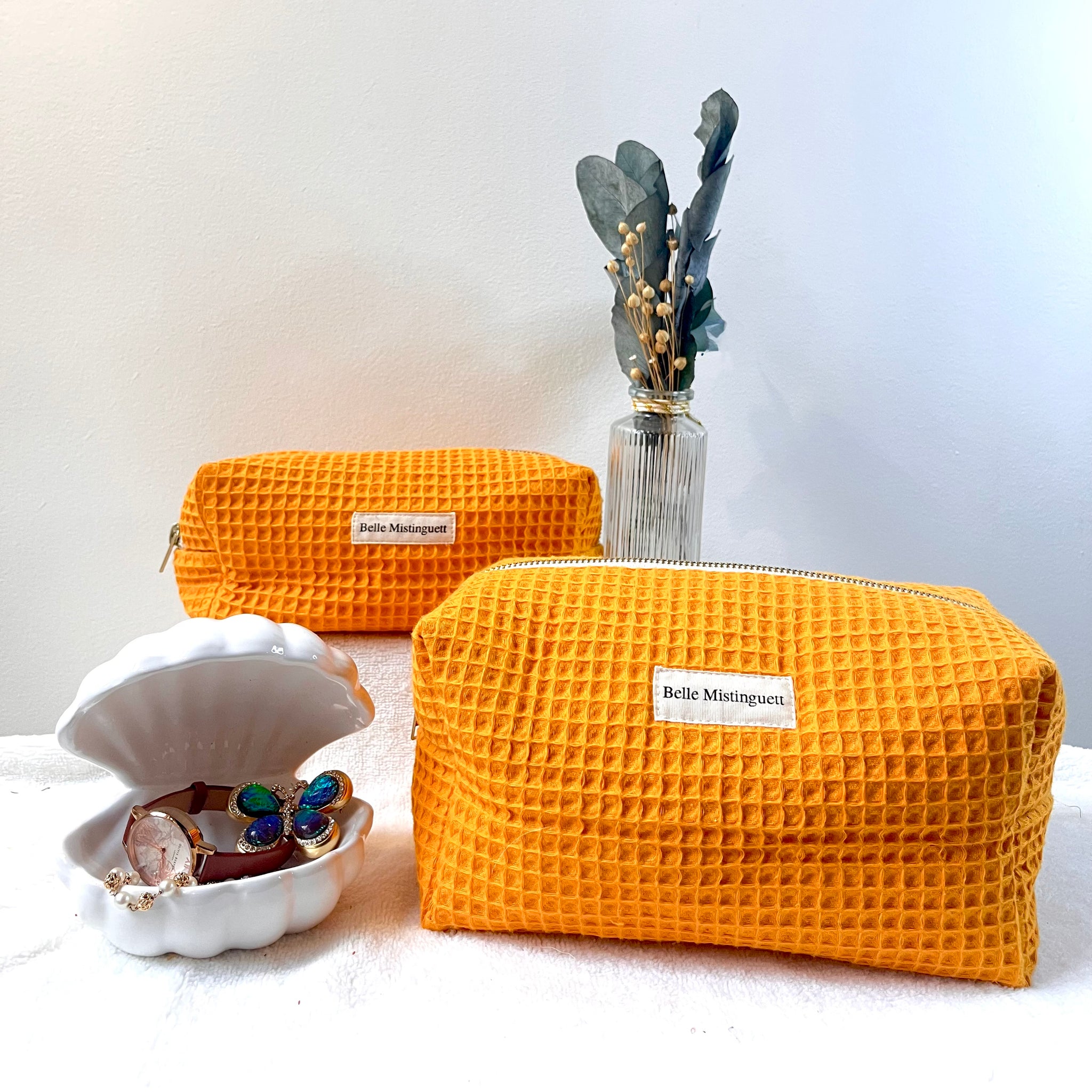 Trousse de toilette Moutarde