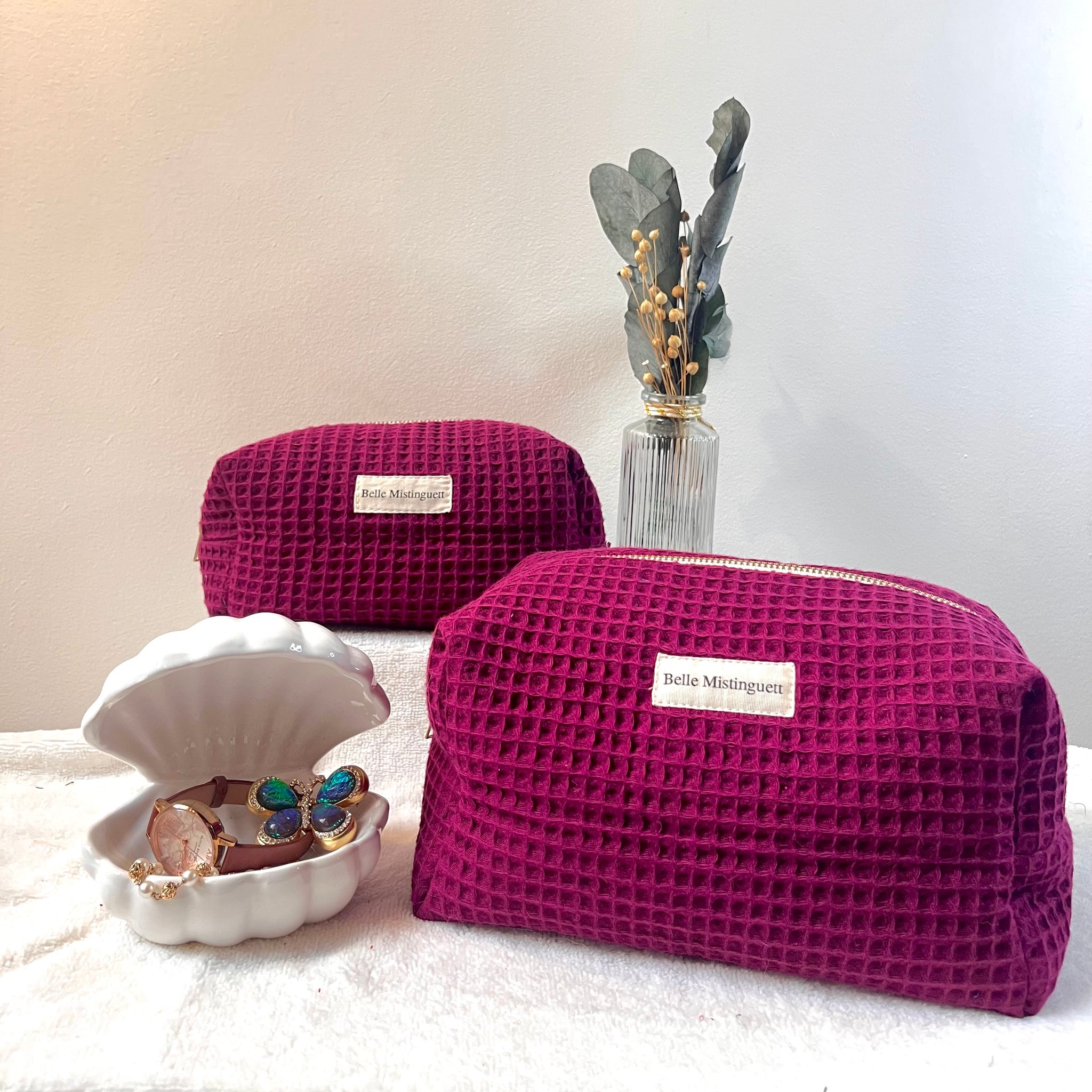 Trousse de toilette Prune