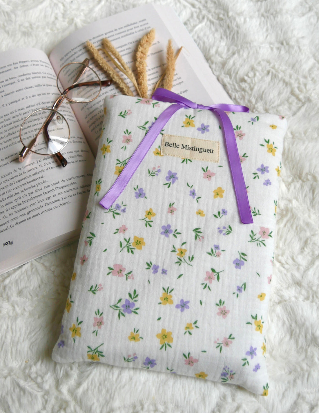 Pochette à livre Lavande