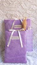 Lot pochette à livre et marque page Myrtille