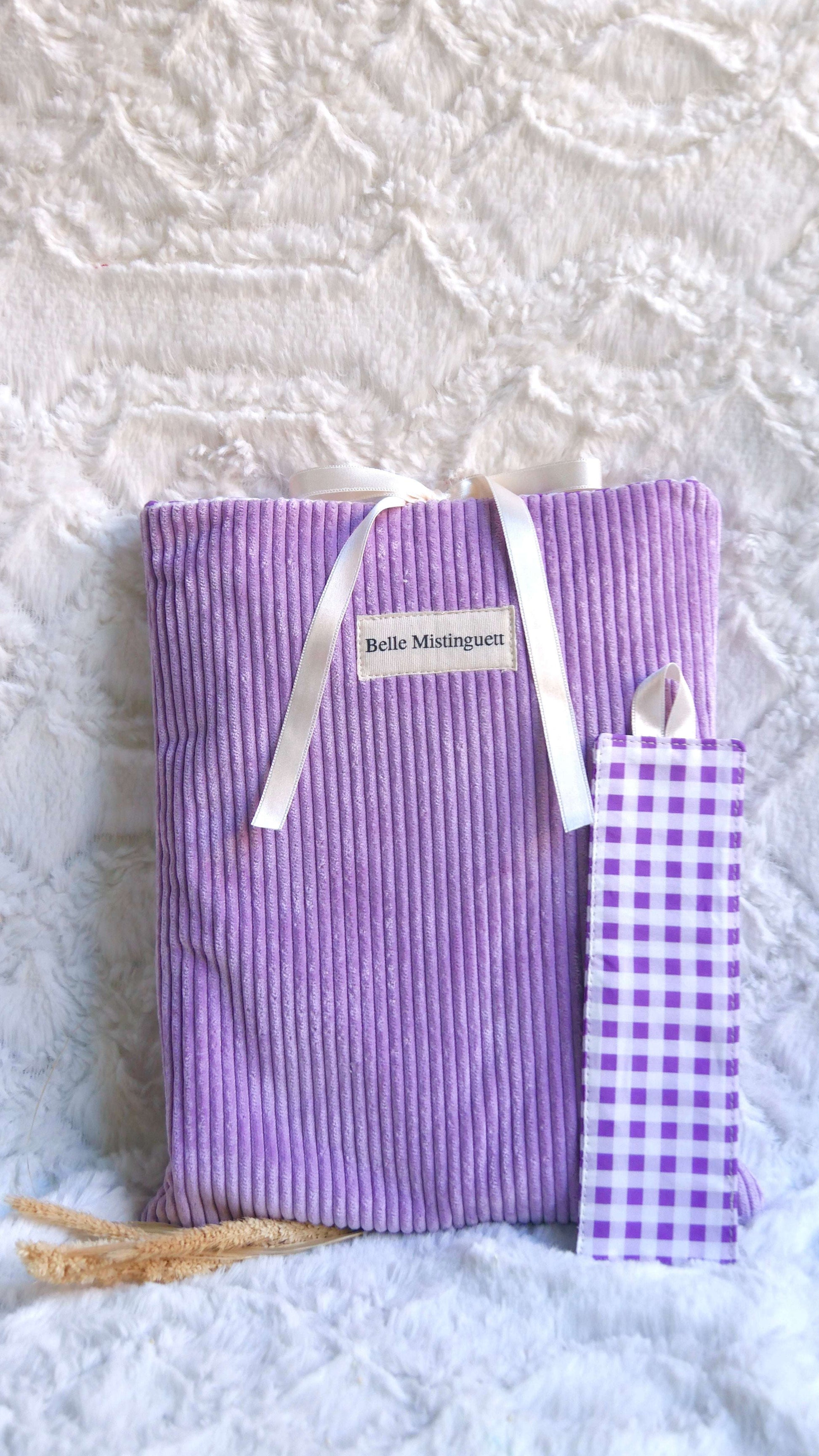 Lot pochette à livre et marque page Myrtille