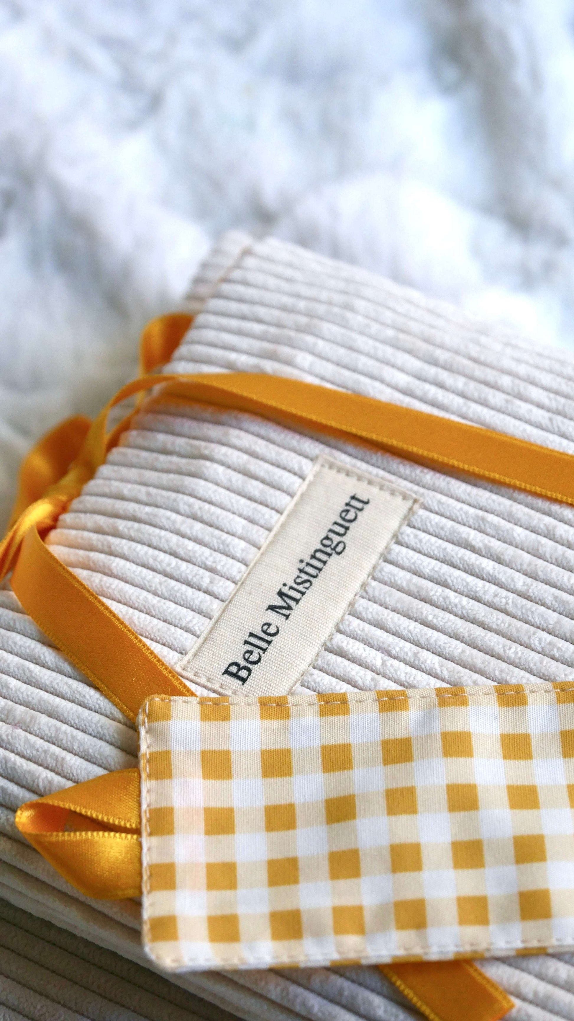 Lot pochette à livre et marque page chamallow