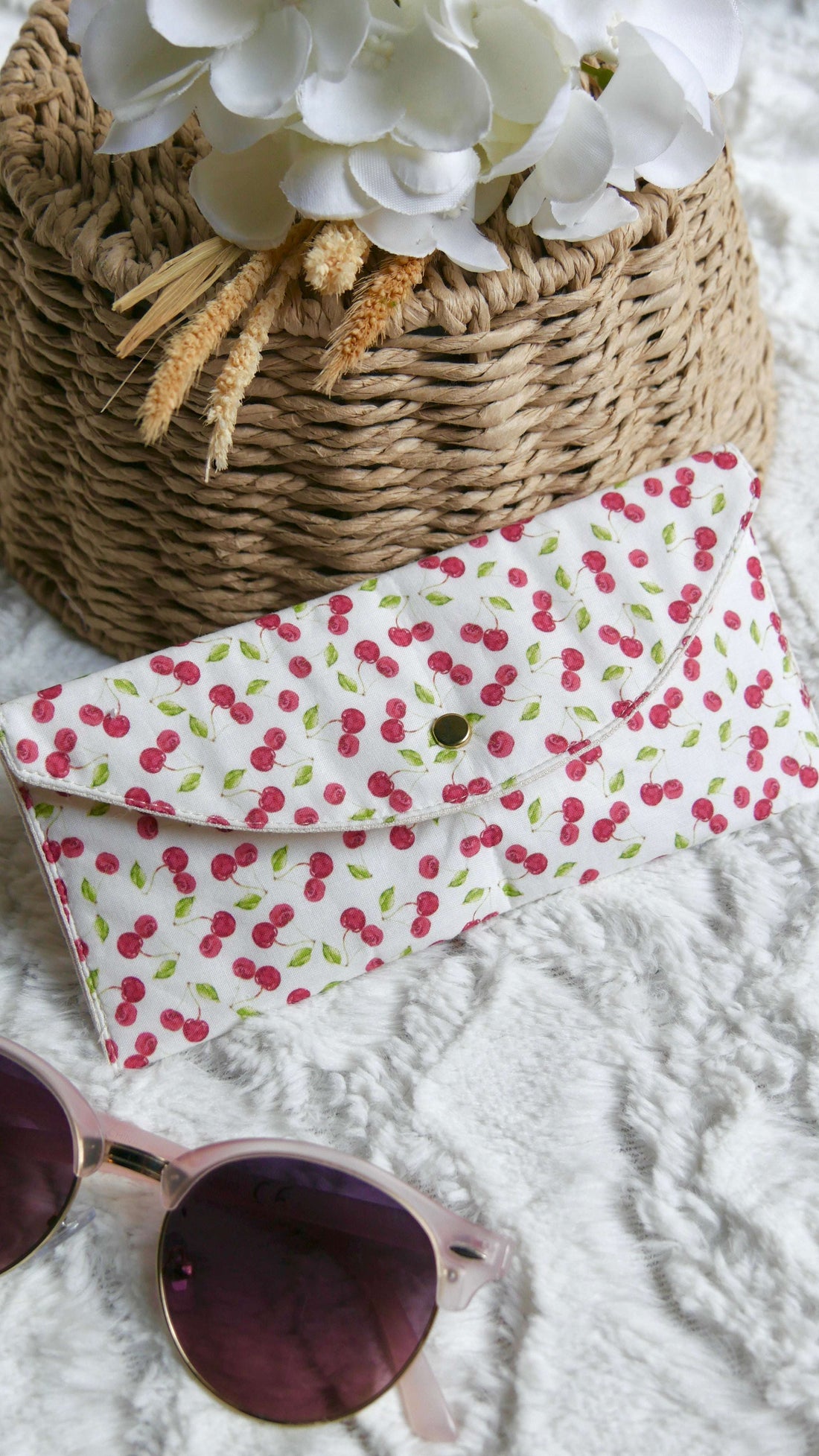 Etui à lunettes Cherry