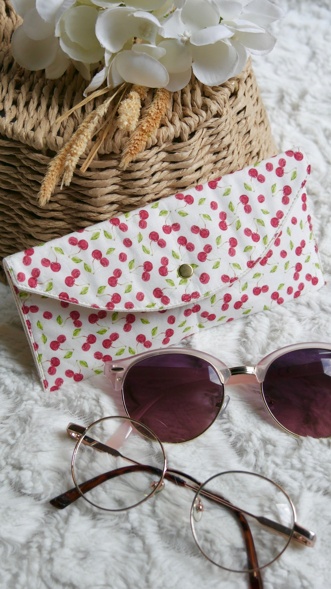 Etui à lunette Cherry