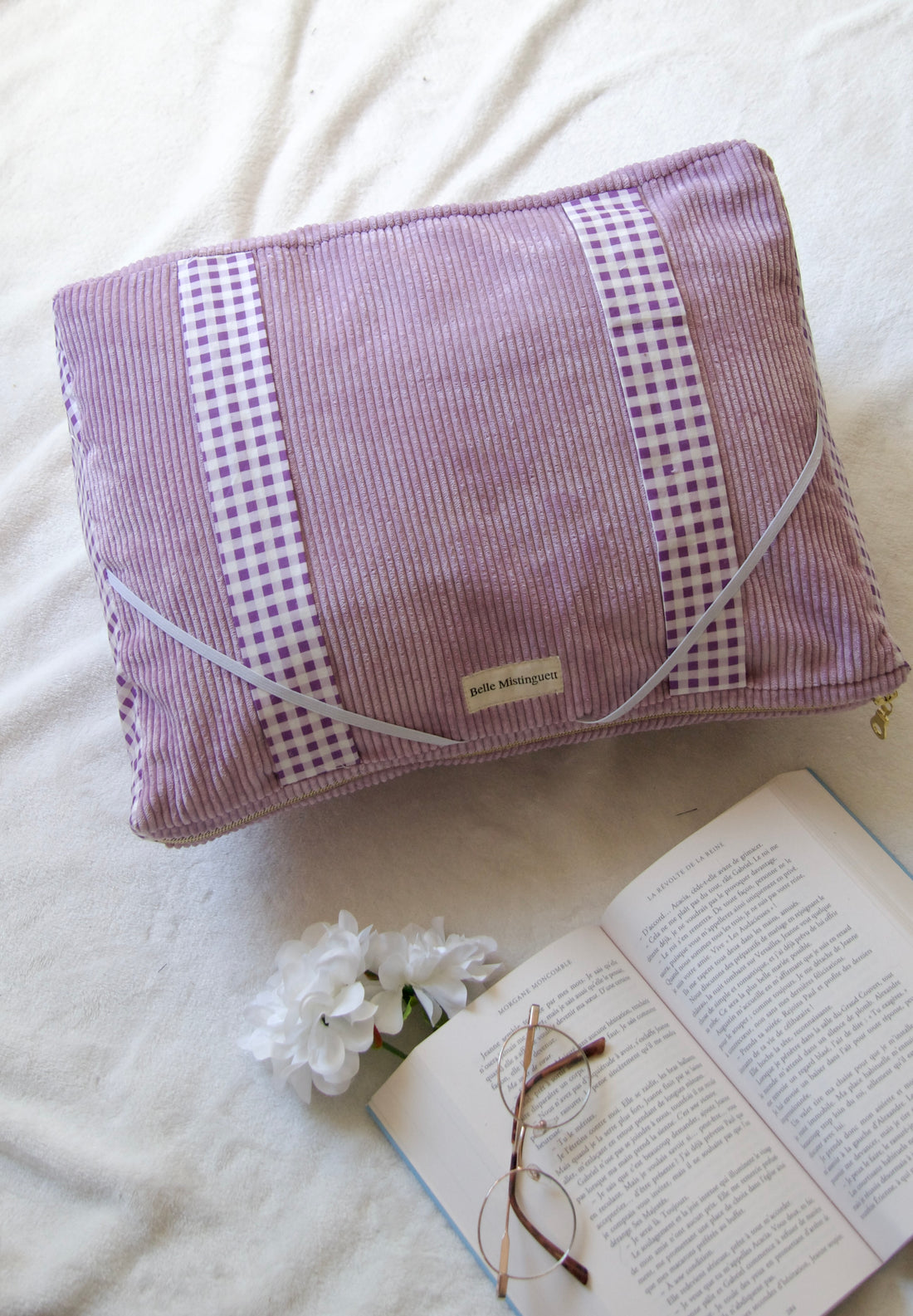 Coussin de lecture Myrtille