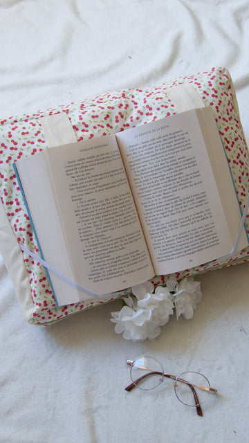 Coussin de lecture Cherry