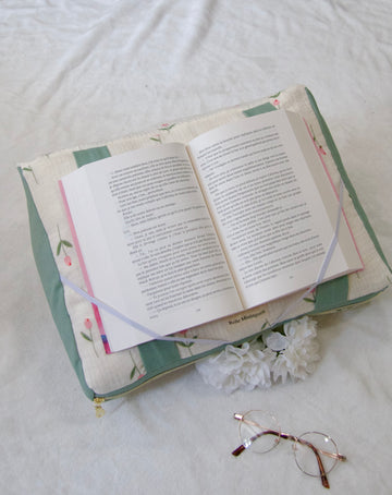 Coussin de lecture Blush