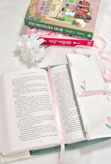 Protège livre Blush