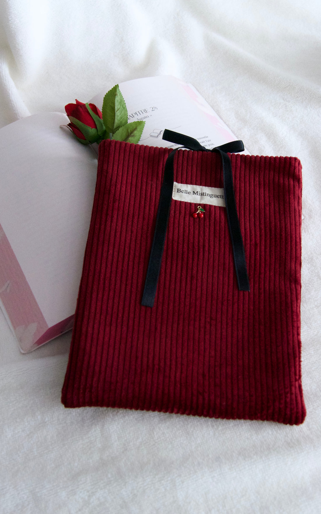 Pochette à livre Blossom collaboration avec Lisa Blossom