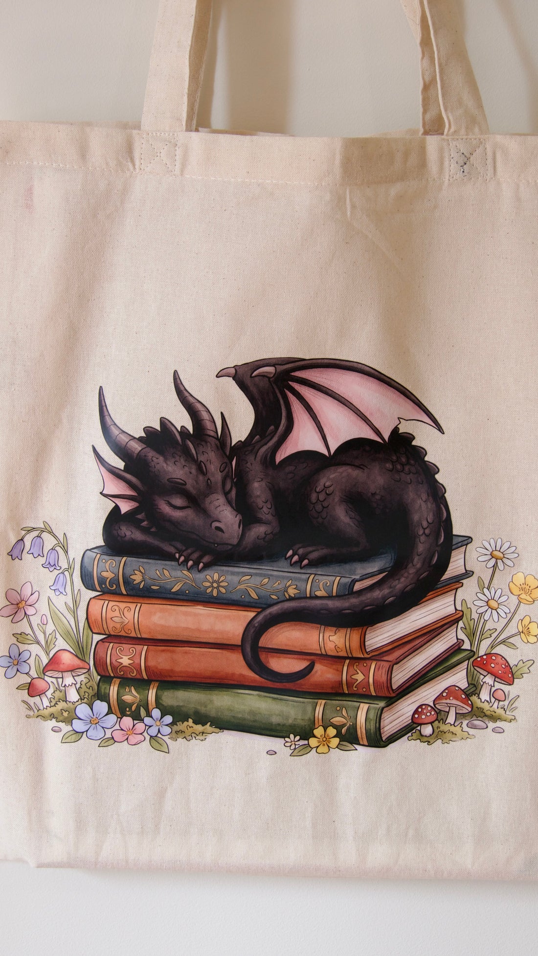 Tote bag Sleepy Dragon