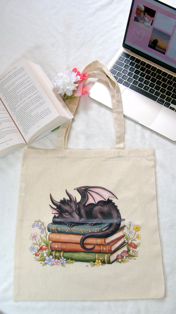 Tote bag Sleepy Dragon