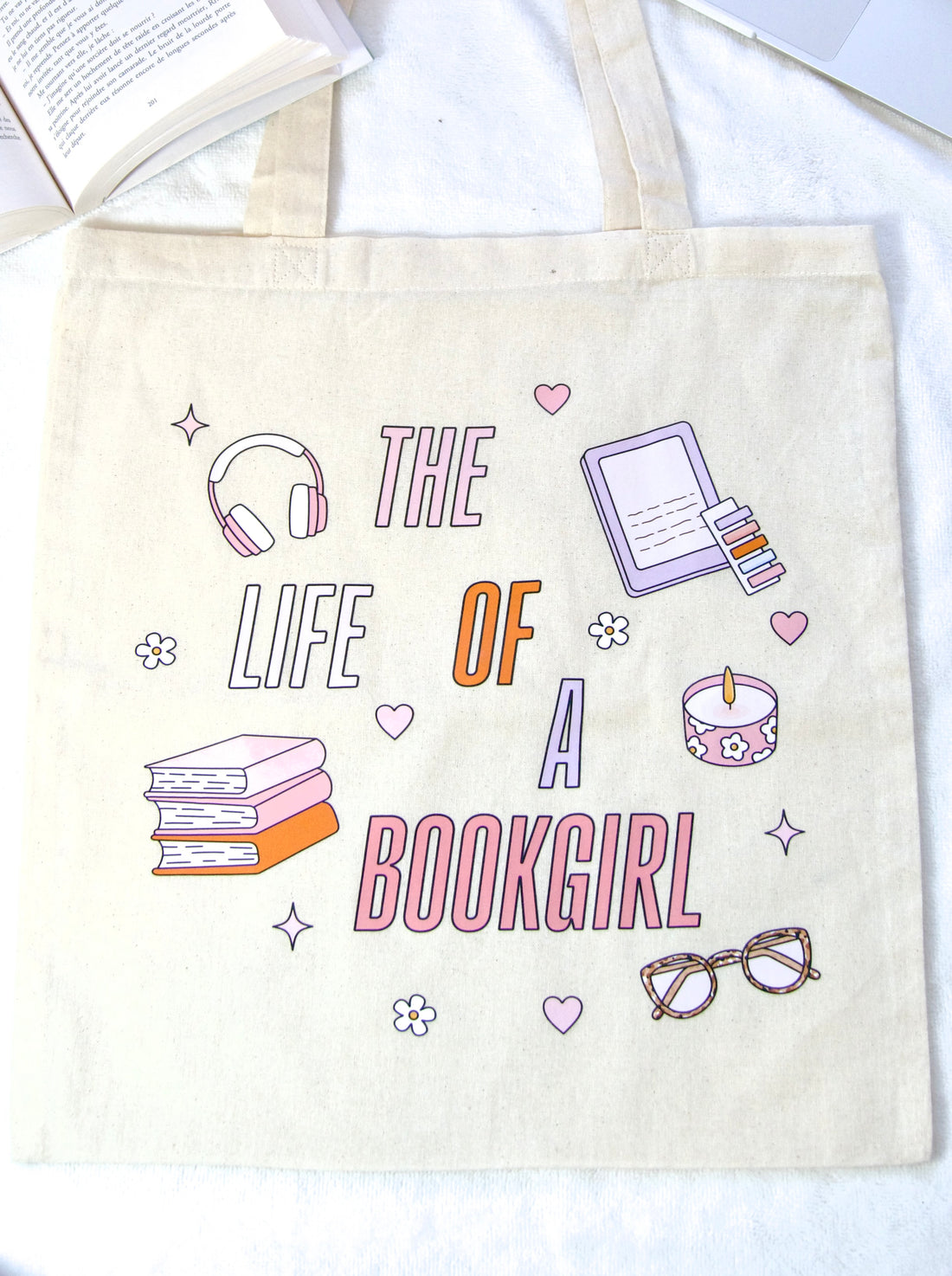 Tote bag The Life Of A Bookgirl
