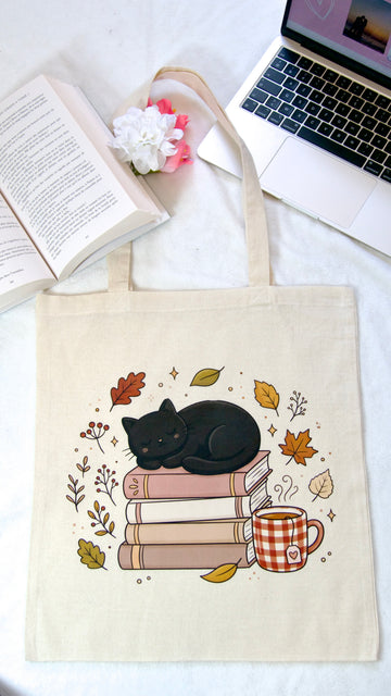 Tote bag Cosy Cat