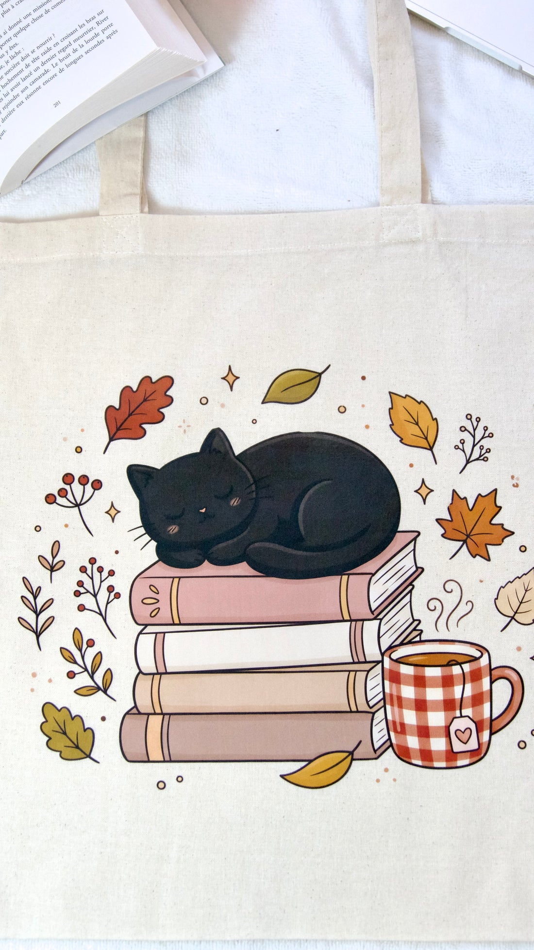 Tote bag Cosy Cat