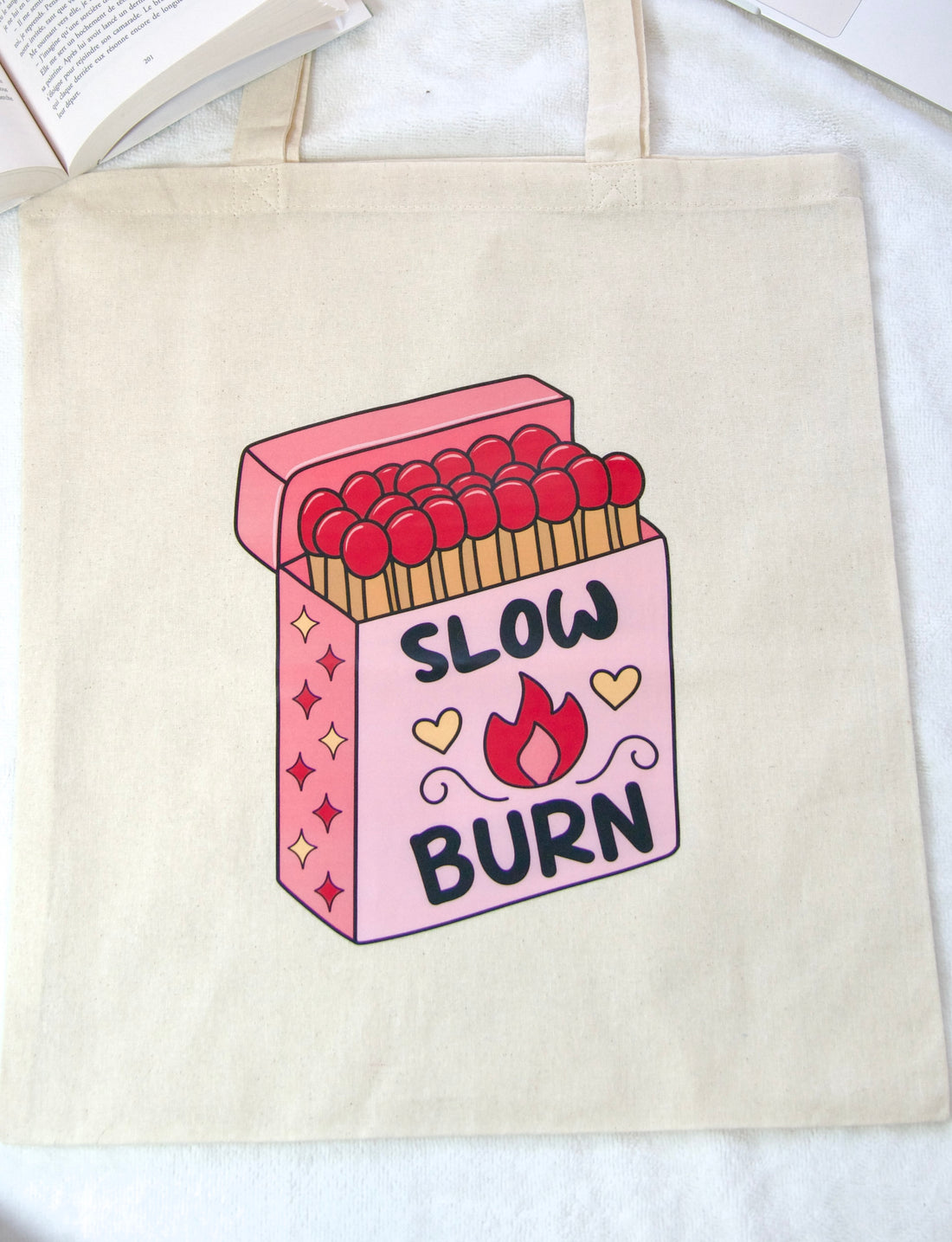 Tote bag Slow Burn